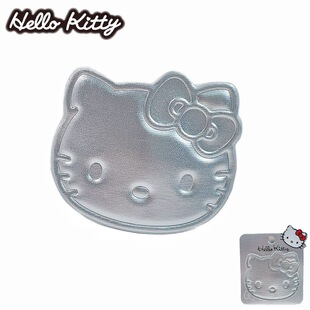 正版Hello Kitty银色发夹kt猫公仔刘海夹甜美可爱少女碎发夹13472