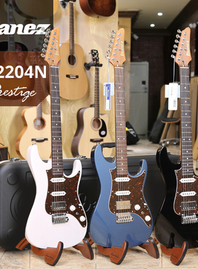 Ibanez爱宾斯依班娜 AZ2204N电吉他 AZ系列日产 22品单单双配盒