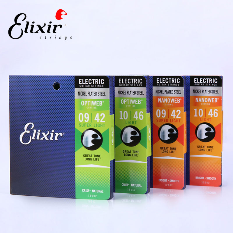 美产伊利克斯Elixir 19002 19052 12002 12052电吉他琴弦 乐器/吉他/钢琴/配件 电吉他弦 原图主图