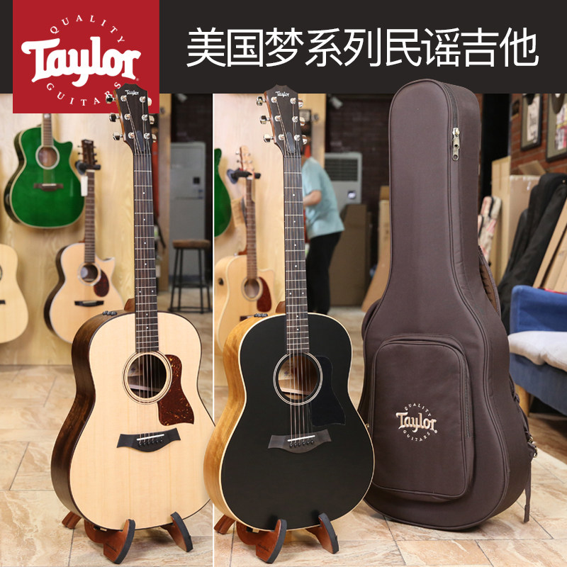 泰莱Taylor AD17E Blacktop 美国梦GP琴体 全单电箱民谣吉他 泰勒
