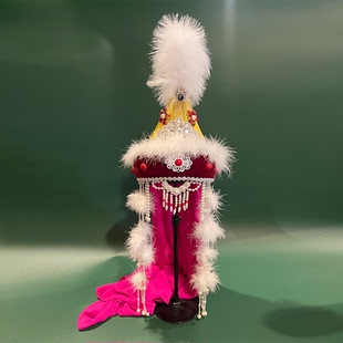 蒙古族女士成人儿童通用香妃帽头饰高端民族走秀摄影写真视频帽子