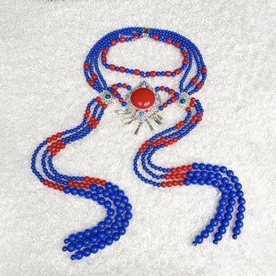 蒙古族女士演出头饰异域风情少数民族敬酒摄影写真婚礼饰品