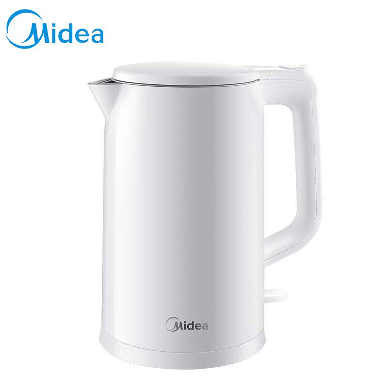 美的(Midea)1.7L大容量家用烧水壶双层防烫304不锈钢MK-AEK1769怎么看?