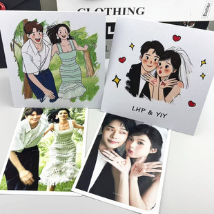 七夕贺卡高级感情人节创意手工私人送男友定制创意礼物生日卡片