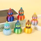 玩具新品 3d打印葫芦旋转3d打印爆款 静态玩具叠叠乐玩 解压葫芦