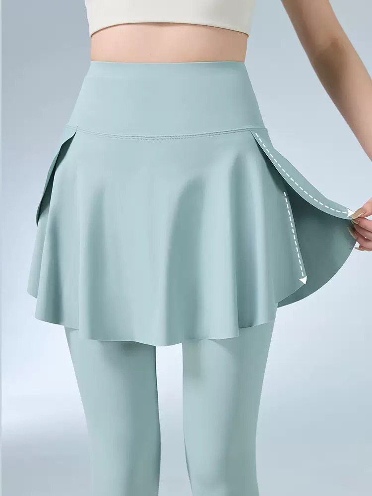 防走光假两件裙裤屁帘鲨鱼裤春夏外穿女裙摆运动跑步瑜伽骑行裤子