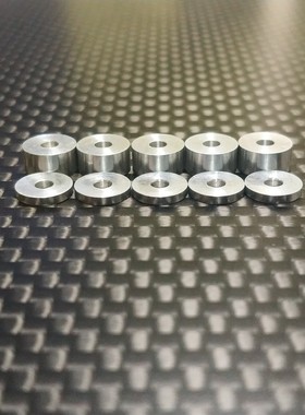 高精度铝合金导轮加高垫片 超平1mm 3mm 6mm厚度