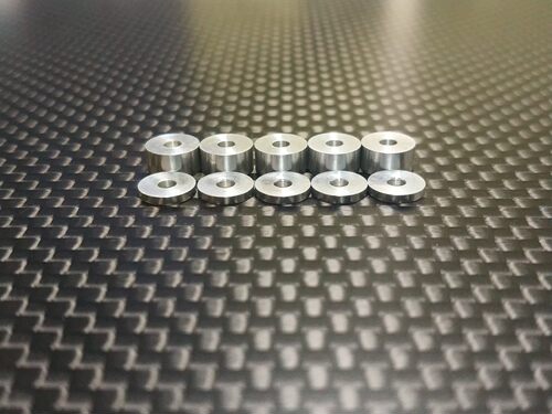 高精度铝合金导轮加高垫片 超平1mm 3mm 6mm厚度