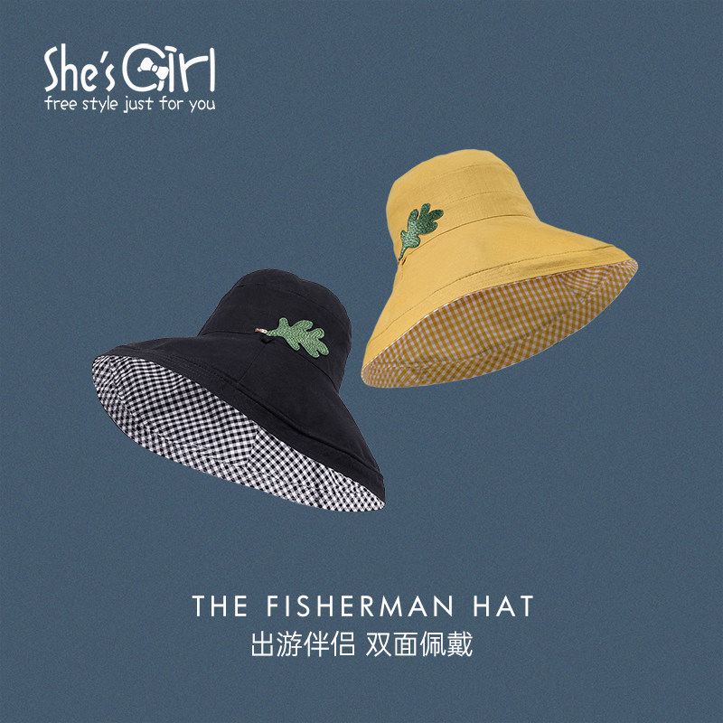 shesgirl Sin child Simplicity Traveling sunshade Big hat Fisherman hat solar system outdoors Sunscreen hatin the Accessories/Leather belt/Hat/Muffler , Hat  category - from Buy2taobao.com to provide professional Taobao agent buy service