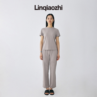 感简约舒适短袖 断码 清仓微瑕 纯色套装 t恤时尚