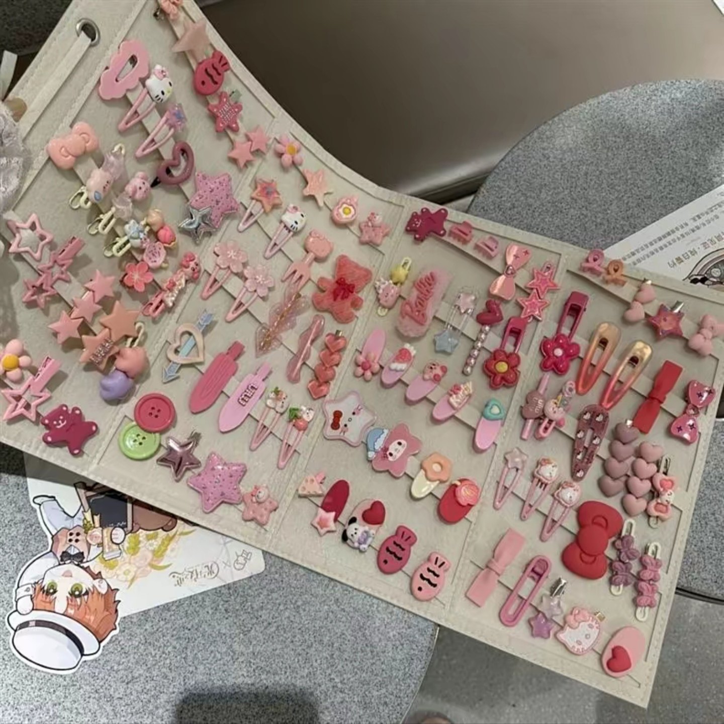 粉色发夹50个装可爱发夹套装甜美少女心刘海夹日系卡通头饰夹子,饰品/流行首饰/时尚饰品新,民族风发饰,淘宝优惠券,粉丝福利购,淘宝优惠卷