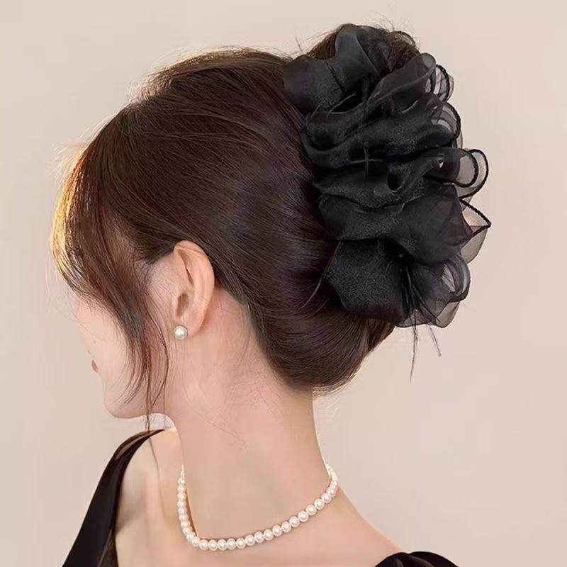 高级在逃公主2025新款大号双面蝴蝶结大抓夹气质简约ins风鲨鱼夹,饰品/流行首饰/时尚饰品新,民族风发饰,淘宝优惠券,粉丝福利购,淘宝优惠卷