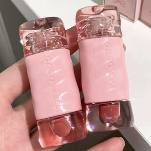 戈戈舞粉琉璃精华唇釉美女口水色口红低饱和度色系唇蜜清甜芭乐妆
