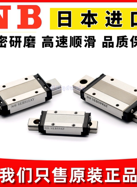 NB不锈钢导轨滑块SEBS5B SEBS9WAY SEBS12WB SEBS9BY线性滑轨轨道