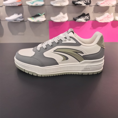 安踏982板鞋男鞋经典撞色低帮2025秋季新款1滑板运动鞋112548066