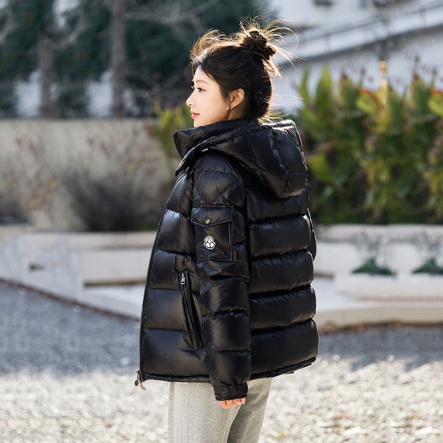 玛雅加厚羽绒服男女同款短款亮面连帽东北抗寒保暖90白鸭绒外套潮,女装/女士精品,羽绒服,淘宝优惠券,粉丝福利购,淘宝优惠卷