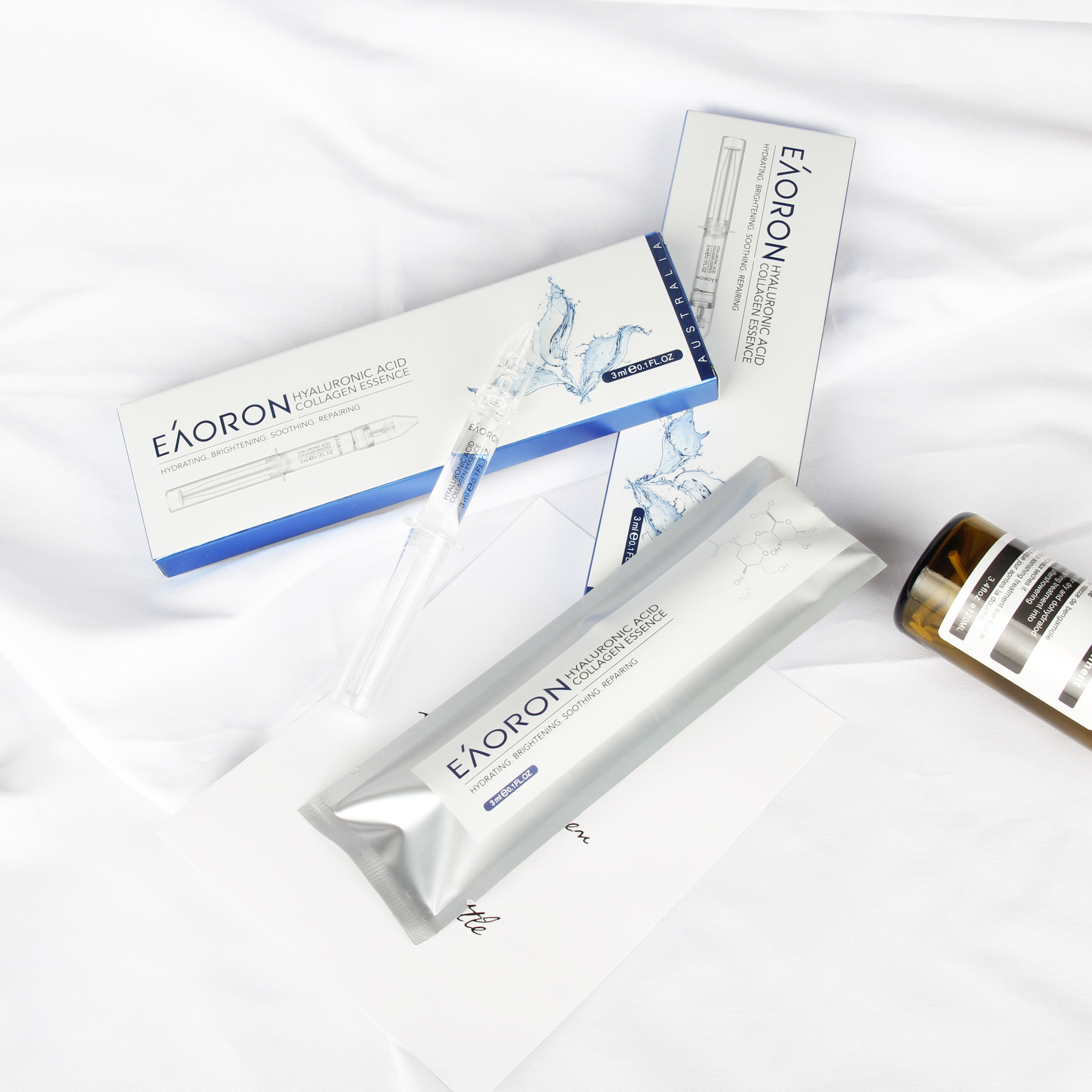 清仓澳洲澳容eaoron水光针涂抹式玻尿酸精华液3ml补水保湿滋润