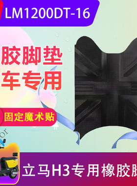 立马H3电动车脚垫专用加厚防水