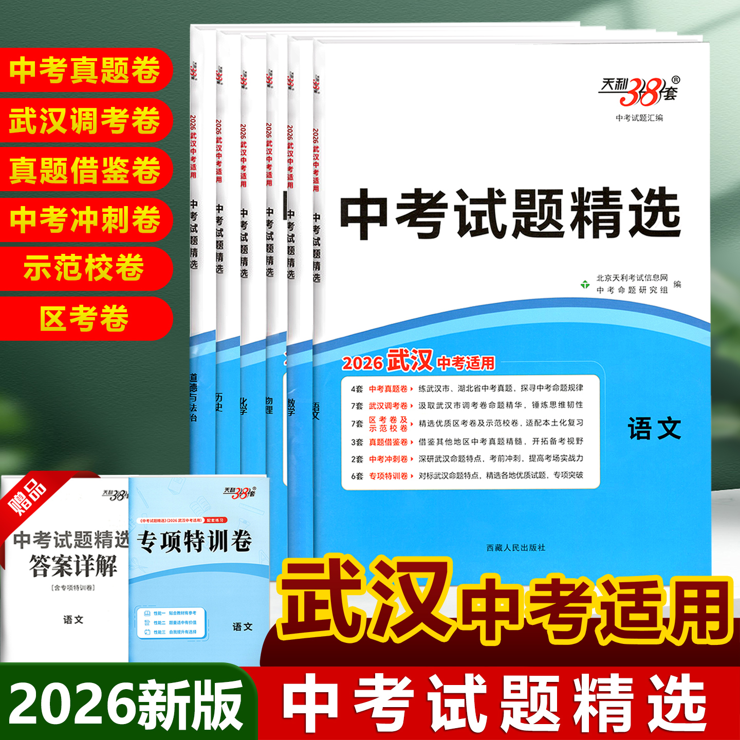 复习资料中考真题卷全套
