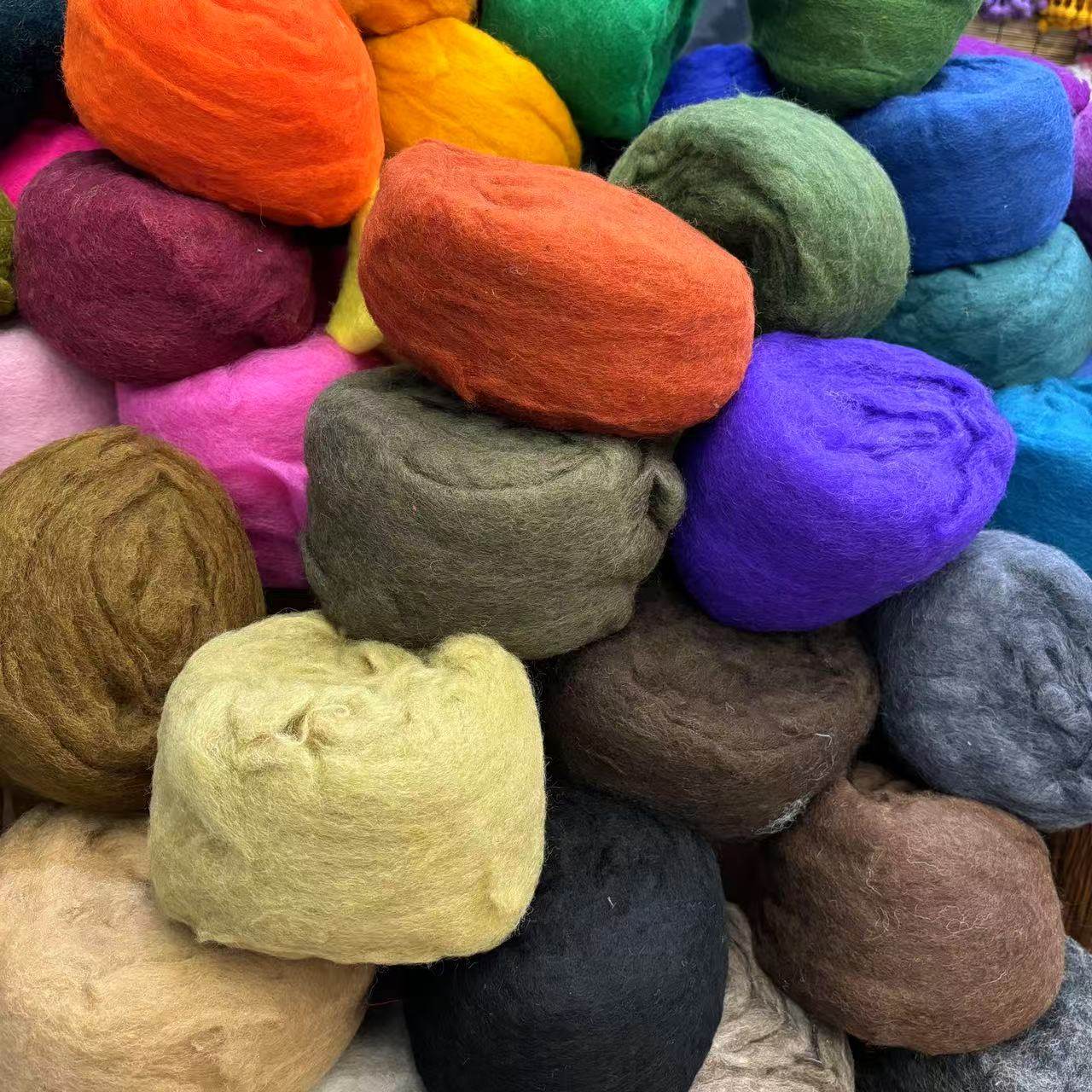 尼泊尔手工羊毛毛毡条毛条50g大包装戳戳乐进口羊毛湿毡针毡,服饰配件/皮带/帽子/围巾,DIY编织材料包,淘宝优惠券,粉丝福利购,淘宝优惠卷