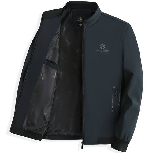 【休闲百搭】夹克衫外套中老年人