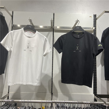 李宁T恤2023夏新品男子跑步训练速干轻薄透气运动休闲短袖ATST079