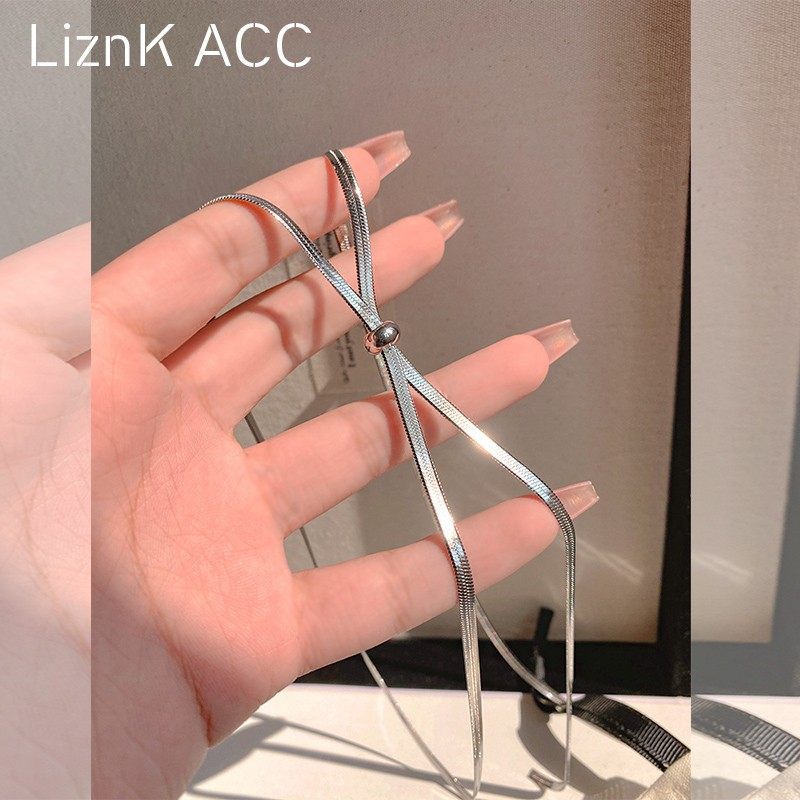 liznk钛钢女项链小众时尚