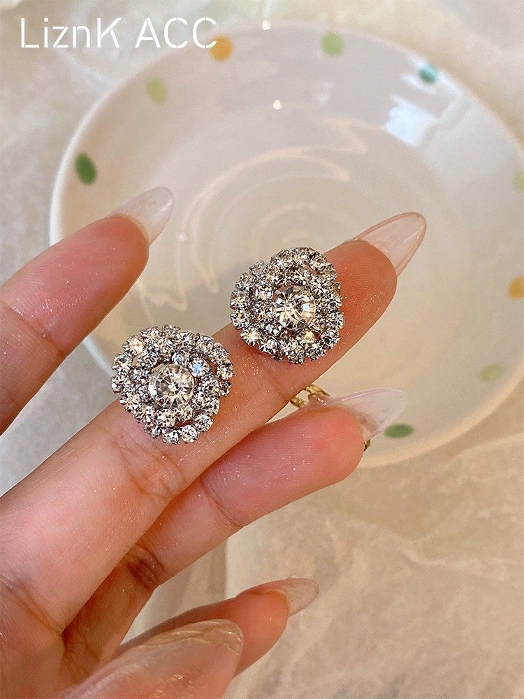 liznk时尚日韩女耳钉不易掉色