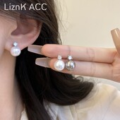 爆款 轻奢气质戴妃款 锆石珍珠耳钉女小众高级感耳环2024新款 耳饰潮