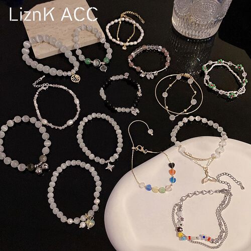 liznk女猫眼石微镶日韩小众时尚