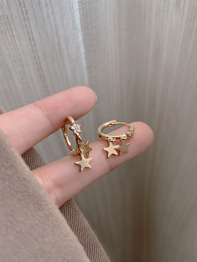 liznks925银日韩女耳钉不易掉色