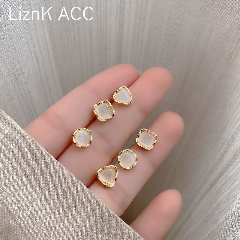 liznk日韩个性女微镶不易掉色