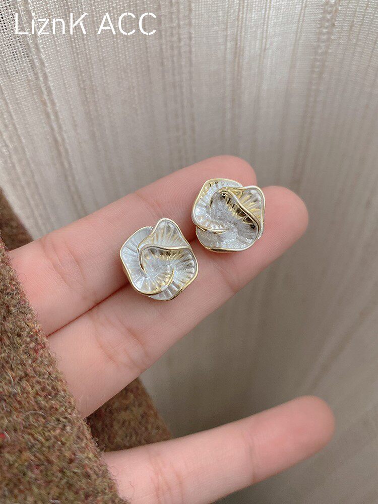 liznk日韩女耳钉不易掉色