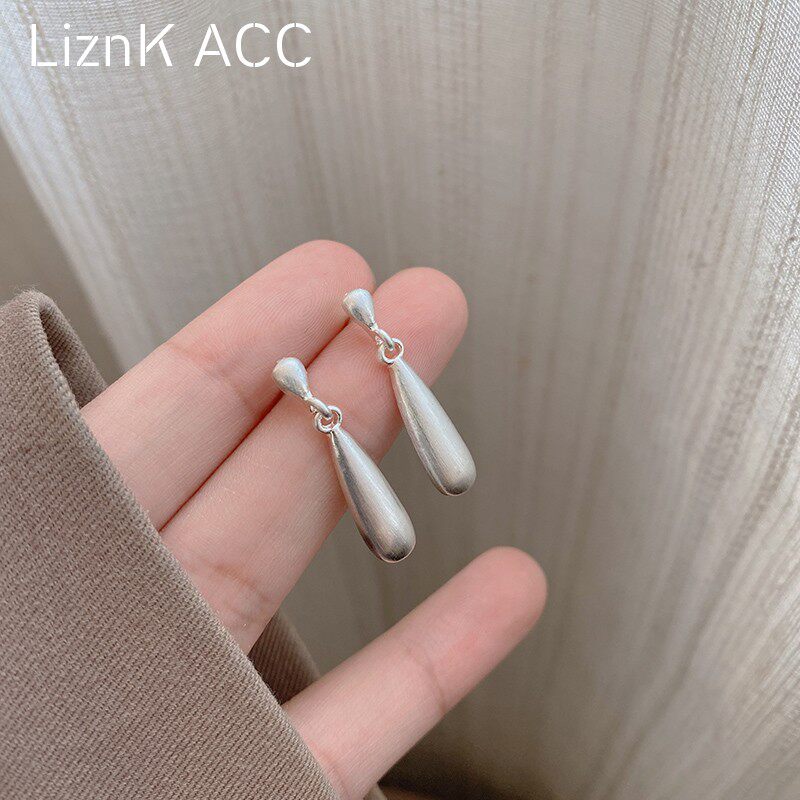 复古金色水滴耳钉女时尚百搭简约耳环2025新款爆款气质旗袍耳饰