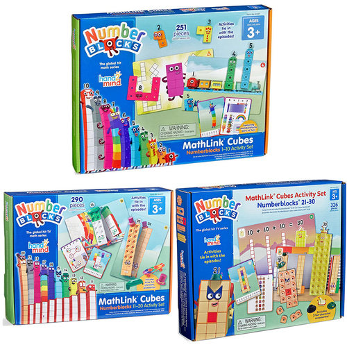 美国数字拼装积木早教益智玩具