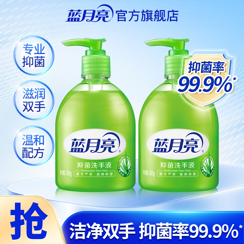 蓝月亮洗手液300g*2瓶经典手护
