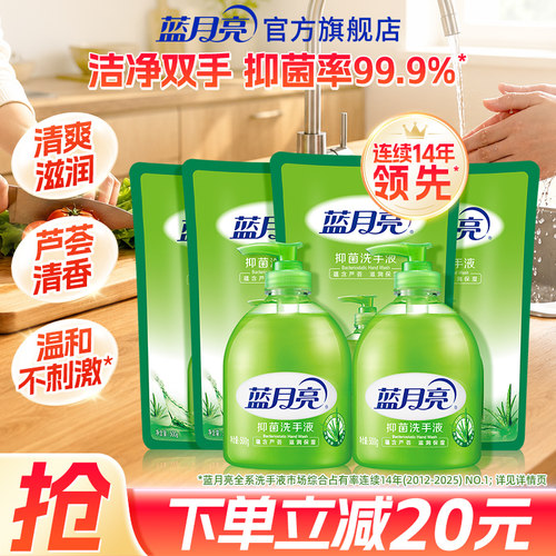 蓝月亮500g滋润保湿洗手液