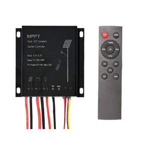 3.2V升压24V太阳能路灯控制器带遥控灯带控制器 18V输入MPPT