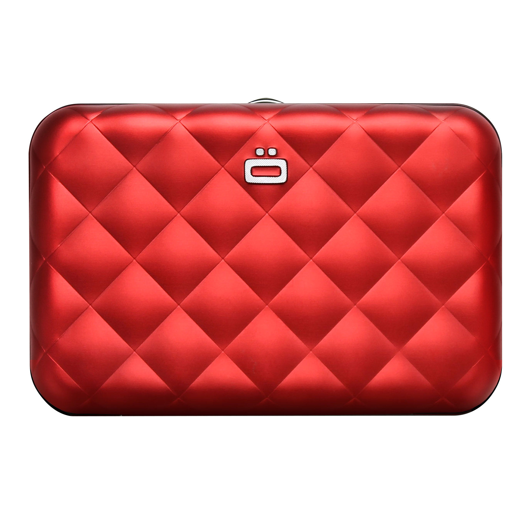 法国原装欧夹OGON男女信用卡包银行卡盒格纹金属安全防射频卡片包