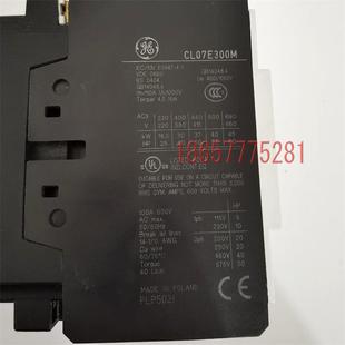 GE 通用电气 接触器 CL07E300M  CL07A300M AC220110V DC24V现货