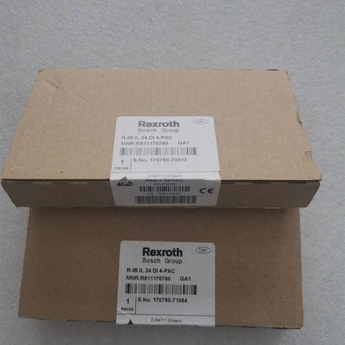 全新原装Rexroth模块 R911170750 R-IB IL 24 DI 4-PAC现货