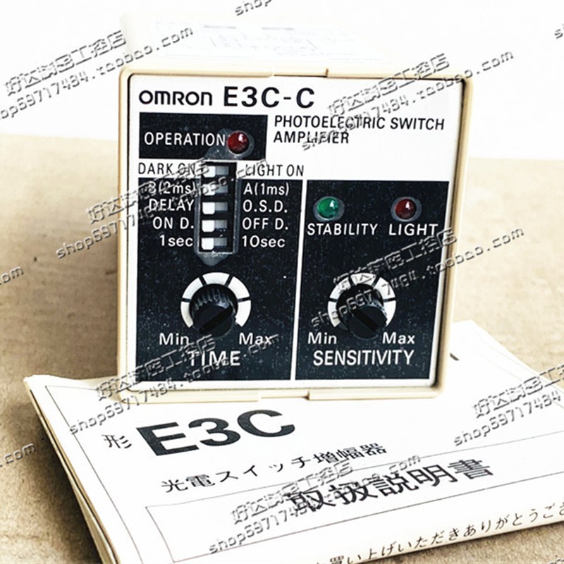 原装欧姆龙 光电放大器 E3C-C 传感器放大器 E3C-C 现货正品