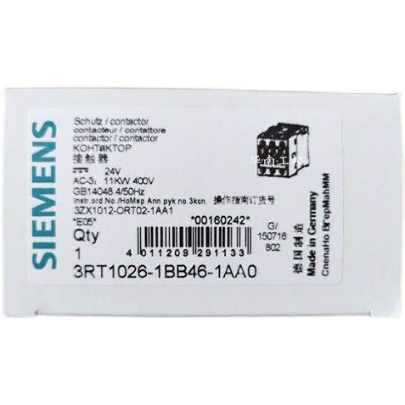 3RT1026-1B..6-1AA0接触器3RT1026-1BB46-1AA0  质保一年