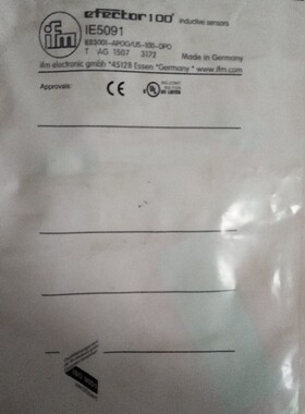 全新IFM IE5091 IEB3001-APOG/US-100-DPO 现货