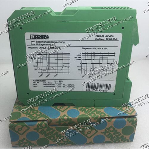 德国 菲尼克斯 2866064 EMD-FL-3V-400 监视 继电器 Phoenix 正品