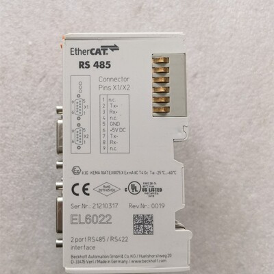 原装拆机BECKHOFF EL6022 包好 成色非常漂亮