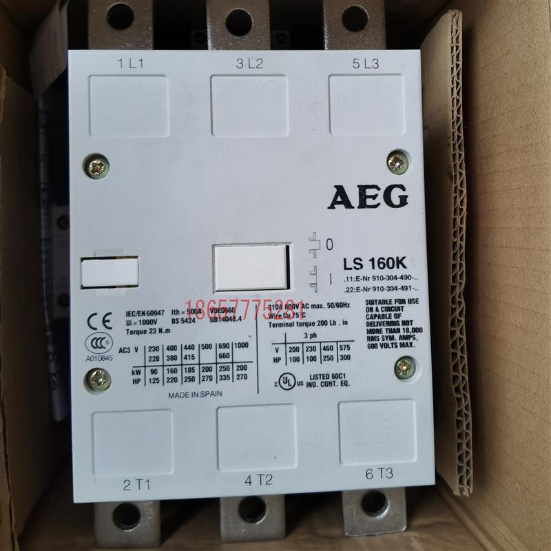 AEG LS160K LS30K  LS110K  LS132K LS90K AC220V 接触器询价