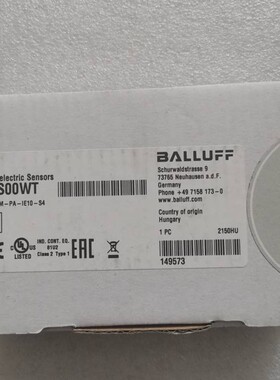 全新原装正品BALLUFF BOS00WT BOS 21M-PA-IE10-S4 现货