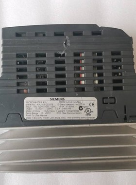 原装拆机 6SE6410-2UA15-5BA0 实物拍摄 现货