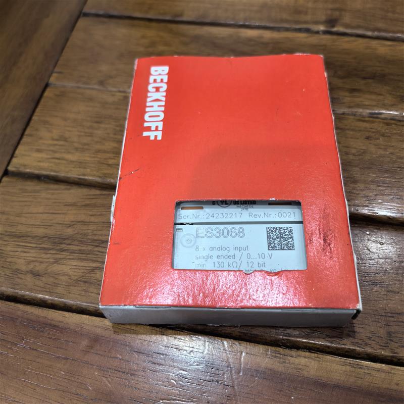 现货促销 全新 BECKHOFF  ES3068 成色非常漂亮 实物拍摄